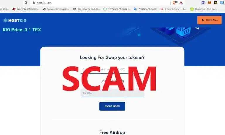 token scam
